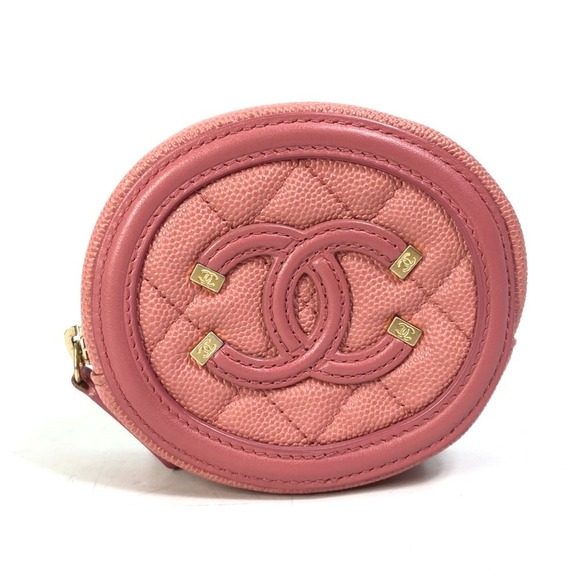 CHANEL Pink Wallet - Picture 1 of 13